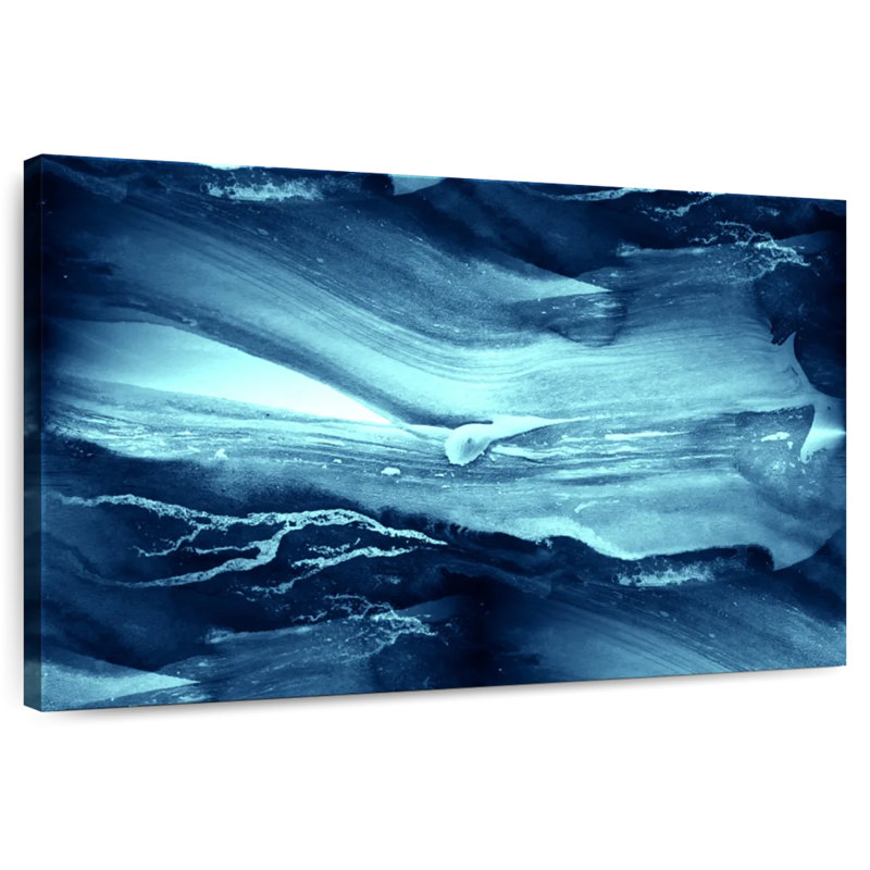 Avery Sleek Abstract Waves, 8" H x 12" W