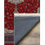 Tapis oriental en chenille de coton à imprimé oriental rouge / beige Guria-630380744