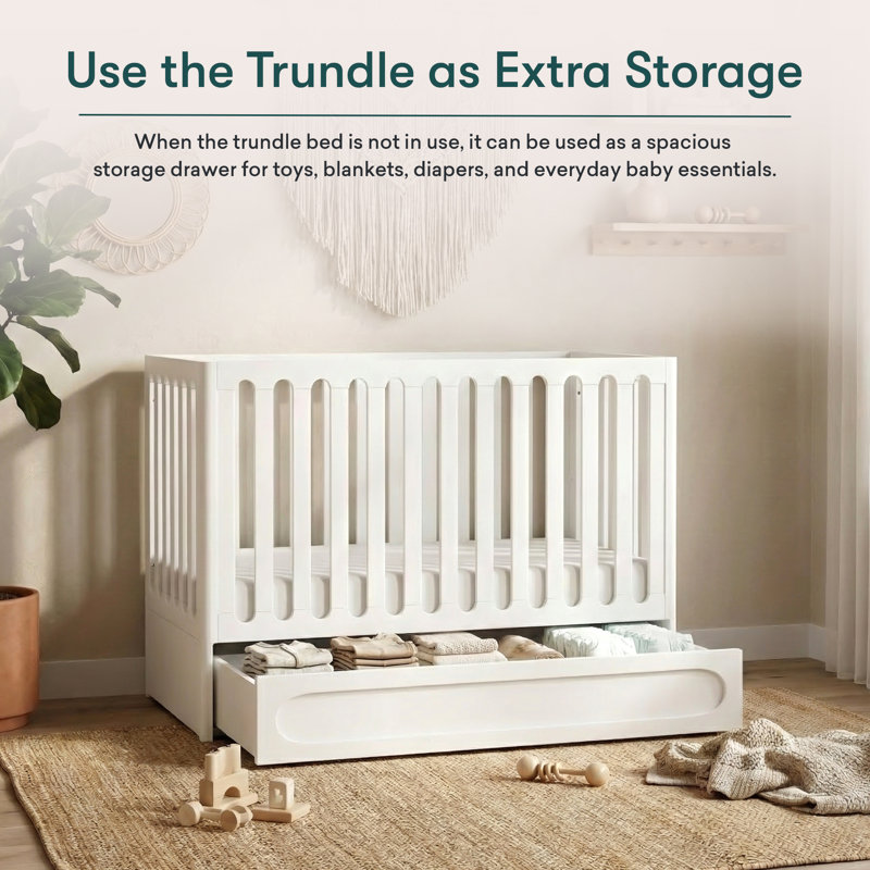 Lulla & Lulli Crib, White