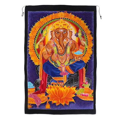 Hand Woven Blended Fabric Wall Hanging