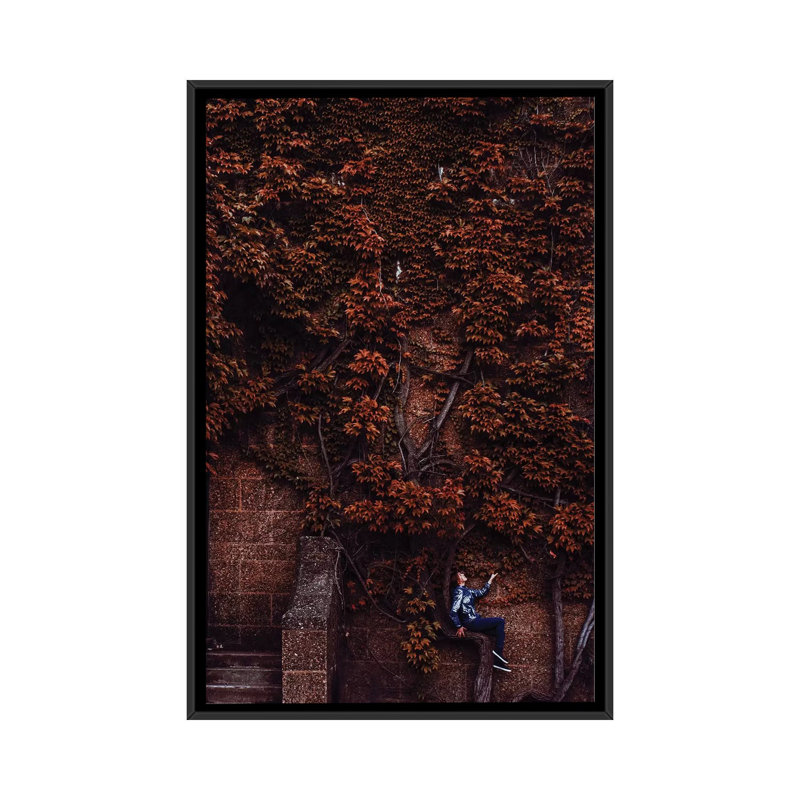 «Unity» par Hobopeeba - reproduction de photo, H 26 po x l 18 po x 1,5 po, Toile avec cadre noir, Pas de tapis