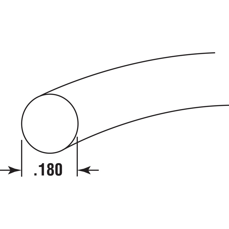 Moustiquaire en mousse Prime-Line, Noir, 8.75", 4.5"