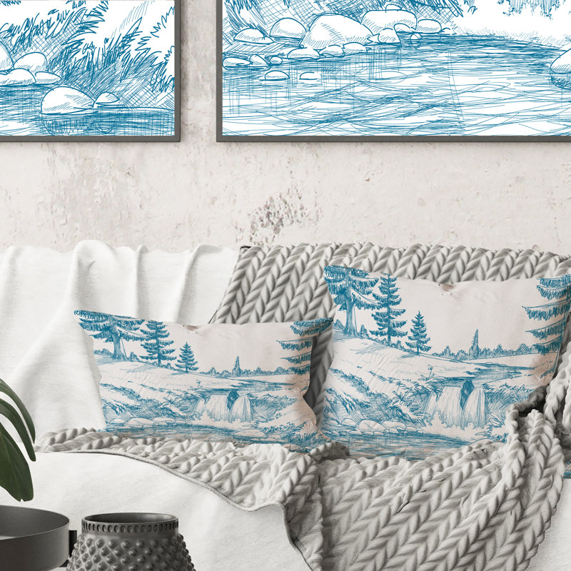 Coussin Mountain Light, 16 po x 16 po