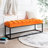 Lubbert Faux Leather Bench-1104104275-1109133215