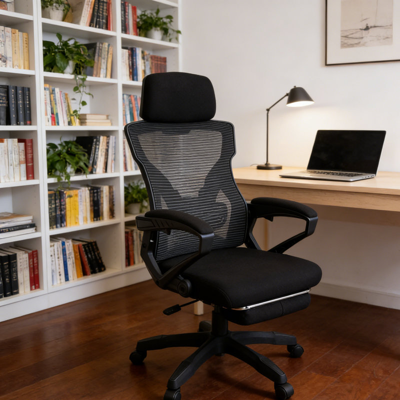 Office Chair with Headrest