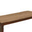 Banc rembourré en tissu Camaira