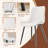 7-Piece Glass Top Dining Table Sets-2113774519