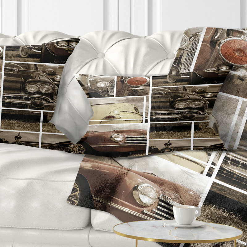  Coussin lombaire abstrait Classic Car Collection