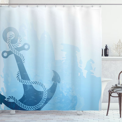Ensemble de rideau de douche + crochets