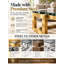 Chaise avec accoudoirs et accoudoirs en velours bleu marine Pangea Home Modern-1903499050-1903499053
