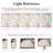 Cherry Machine Washable Floral Area Rug With Non-Slip Backing-1038909904