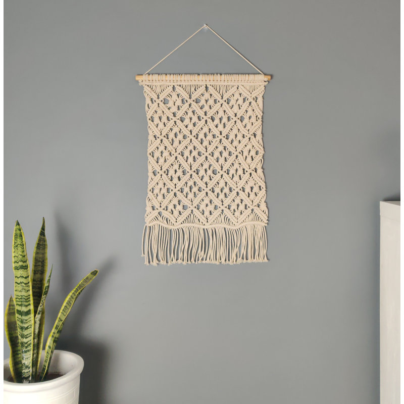 Hand Woven Cotton Wall Hanging