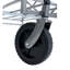 Chariot de chariot pliable pliable, chariots de wagons pliables avec roues et porte-gobelets, pour le magasinage, le jardin, les sports, l'épicerie, les appartements, le camping et l'extérieur