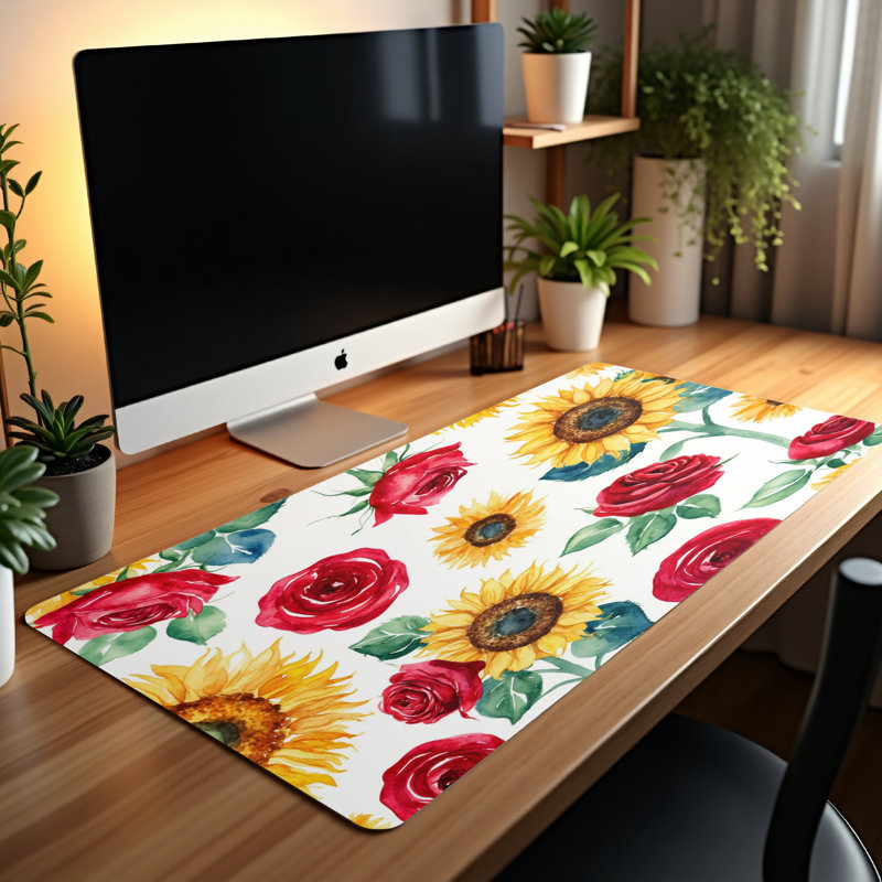 Polyester Desk Pad, 31.5x15.5