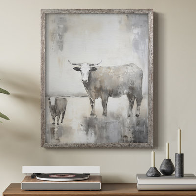 ANIMALS Series CCLxxxviii, reproduction encadrée - bois massif