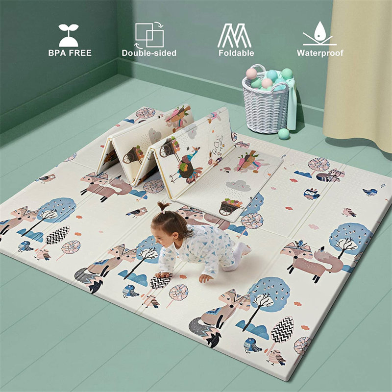 Tapis de jeu pliable en vinyle