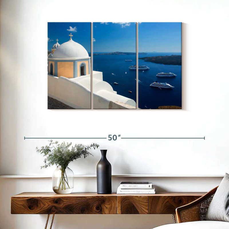 Dômes de Sebbie Santorini, H 24 po x l 38 po