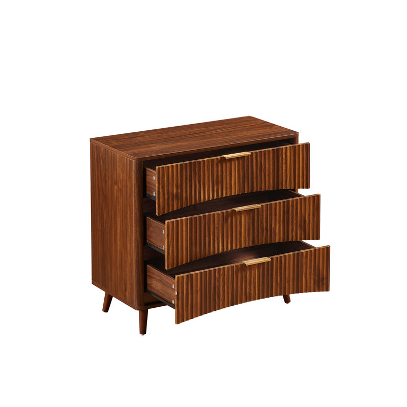 Commode 3 tiroirs Mid-Century