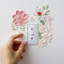 3 feuilles de feuilles de fleurs autocollants d'interrupteur de fleurs autocollants muraux pour interrupteurs de lumière