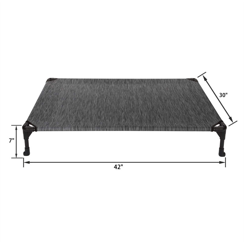 Wetumka Nylon Pet Bed, Grey
