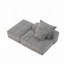Canapé simple en tissu d'ameublement Chenille-572728487