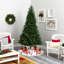 Lighted Artificial Fir Christmas Tree-1008657453