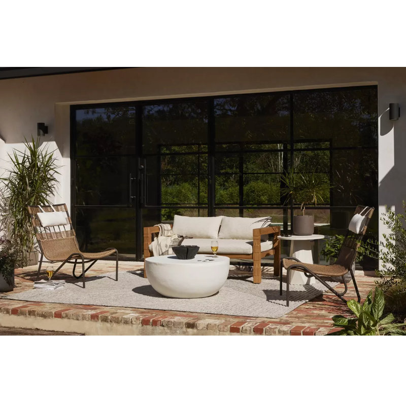 22'' Stone Outdoor Side Table