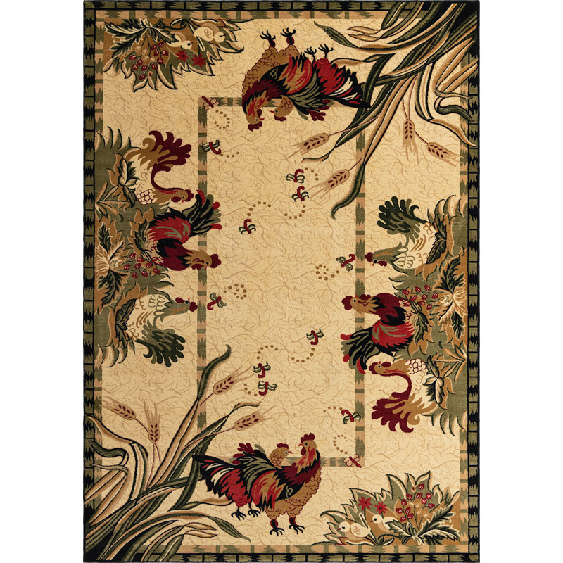 Tapis beige Josie-Leigh, Rectangle de 10 pi x 14 pi