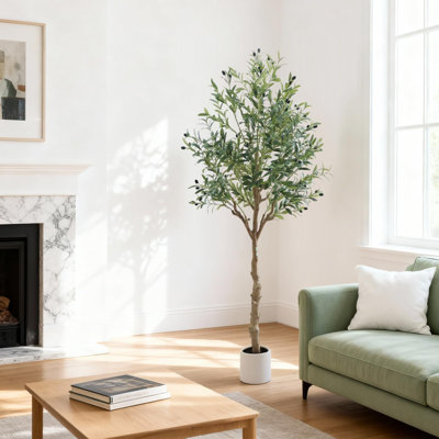 183 cm H Faux Plant