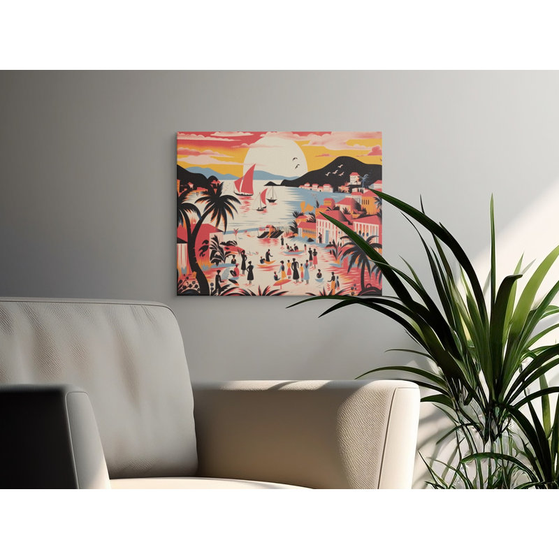 Parke Wrapped Canvas Print Set, 20x10