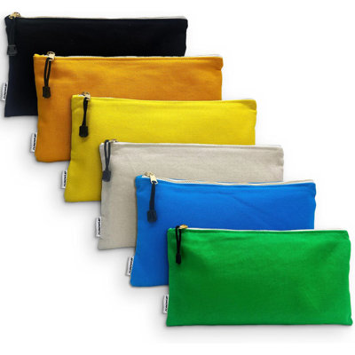 Paquet de 6 pochettes utilitaires robustes