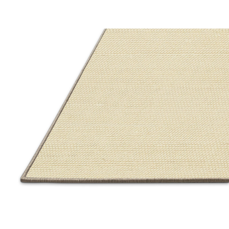 Tapis beige contemporain Bursten, Rectangle 5 pi x 7 pi