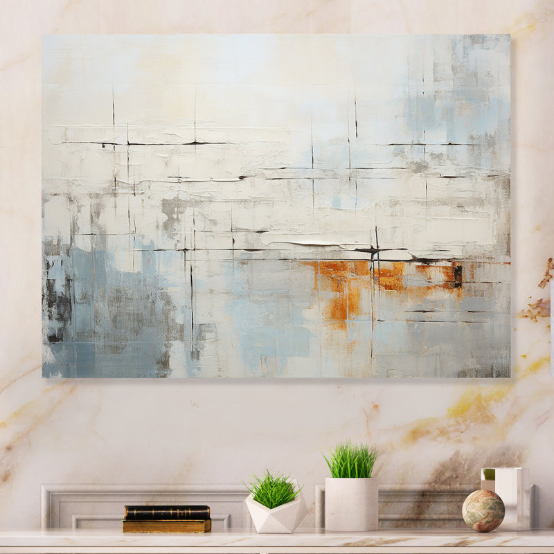 - Salon d'art mural abstrait en métal, H 24 po x l 32 po x P 1 po
