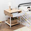 Table d'appoint avec rangement Kila - Petite table polyvalente pour le bureau personnel-1760870265-1760870264
