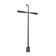 12 X 32 X 1.2" 2 in 1 Water Metre Key with Lid Opener Contractor Grade T-Handle - Curb Valve Key Wrench Tool for Curb Main Water Shutoff Valve