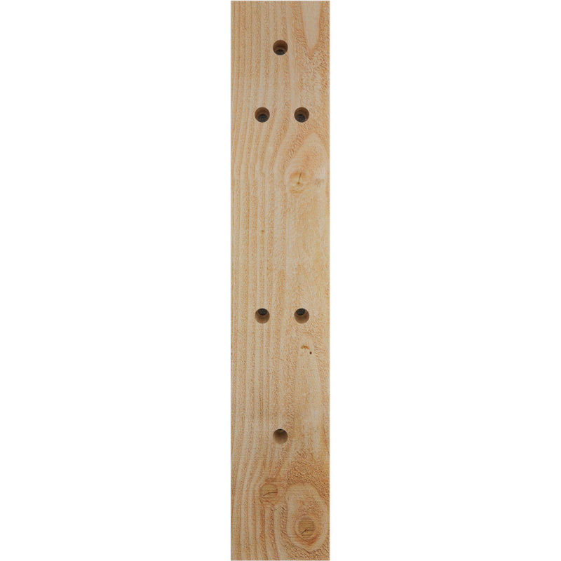 Persienne impériale traditionnelle, P 24 po x H 32 po, Sapin Douglas de 8 po (sciage brut)