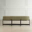 Banc en tissu de mousse mérinos Uttermost