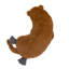 Housse et insert de coussin en peluche Nojo