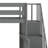 Bunk Bed With Storage Stairway And Guard Rail For Bedroom-106496028