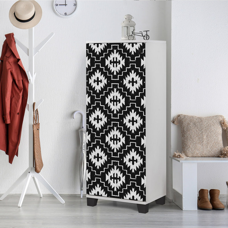 16 Pair Shoe Storage Cabinet