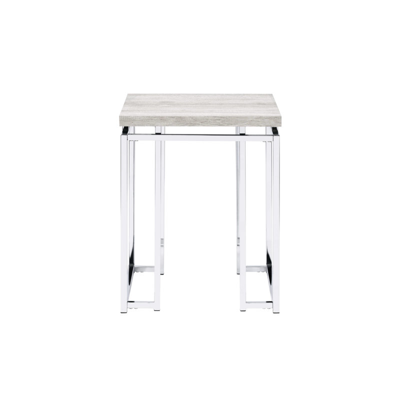 Élégante table en chêne naturel et console - allie fonctionnalité et esthétique à la mode