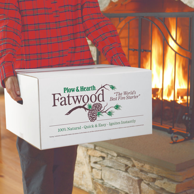 Fatwood Kindling Fire Starter, 40 lbs