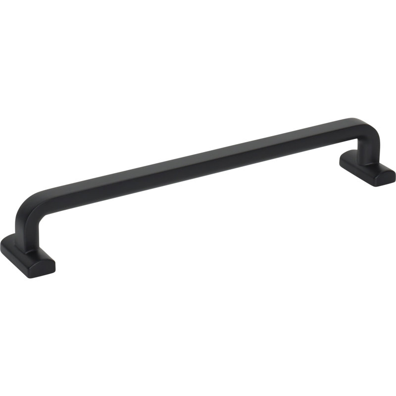 Harrison Bar Pull, Flat Black, 7 9/16" Center to Center