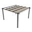 13ft Aluminium Pergola with Retractable Roof-937250523-937250521