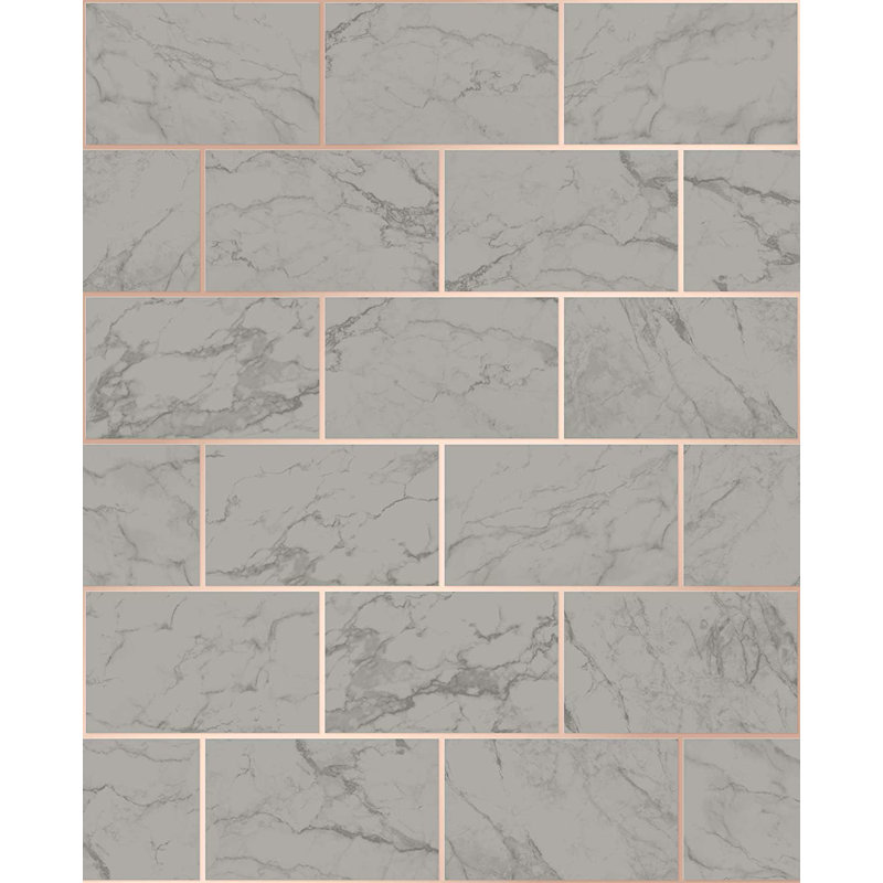 Radium 10m x 52cm Wallpaper Roll, Charcoal