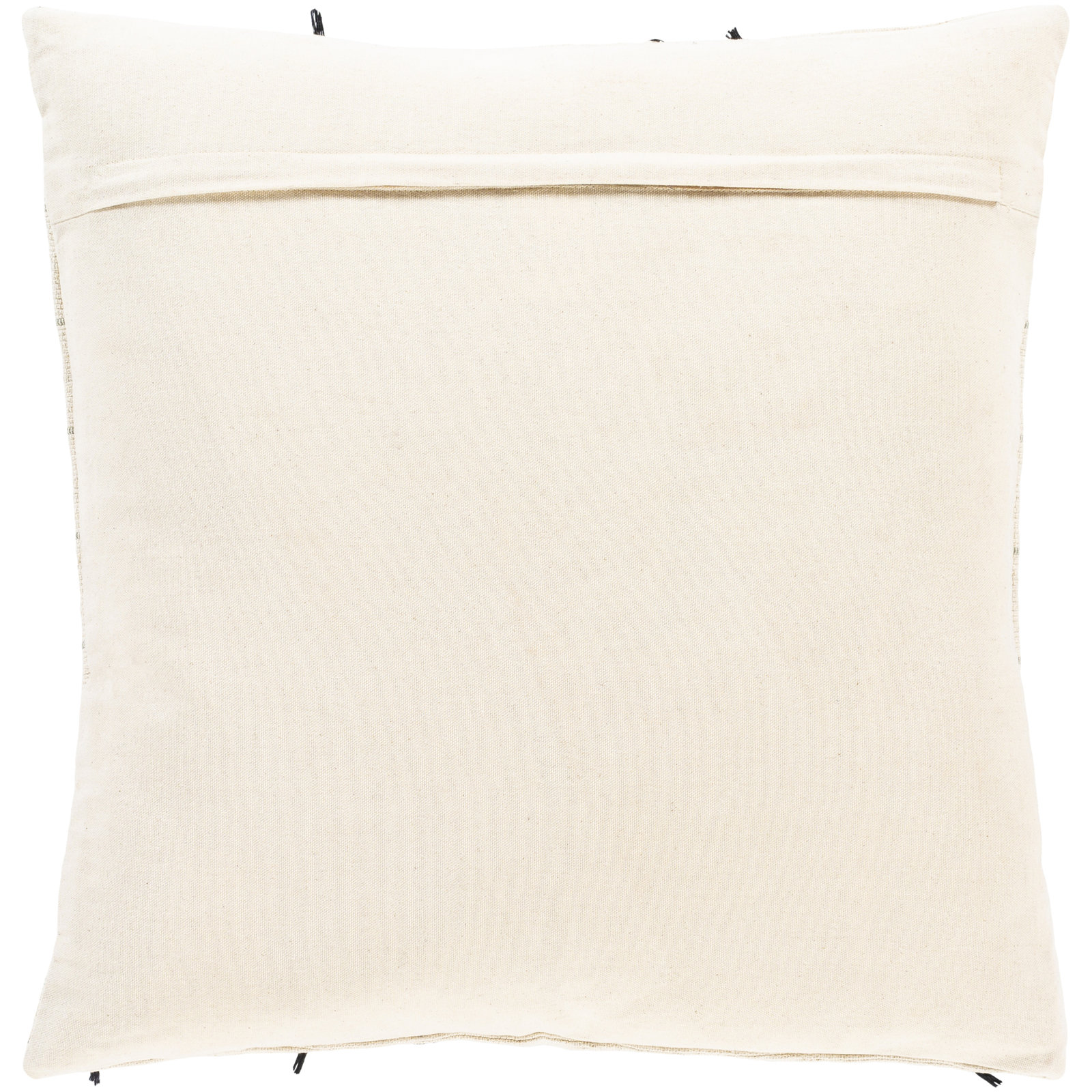 Santina Tassels Cotton Throw Pillow, 18" x 18", Pillow Cover Only - No Insert