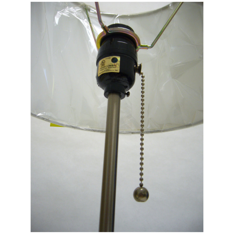 LAMPE DE TABLE BLANC 19 "H 1" (1PC / CTN) (0,73 / 3,19)