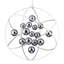 1 - Light LED Chandelier