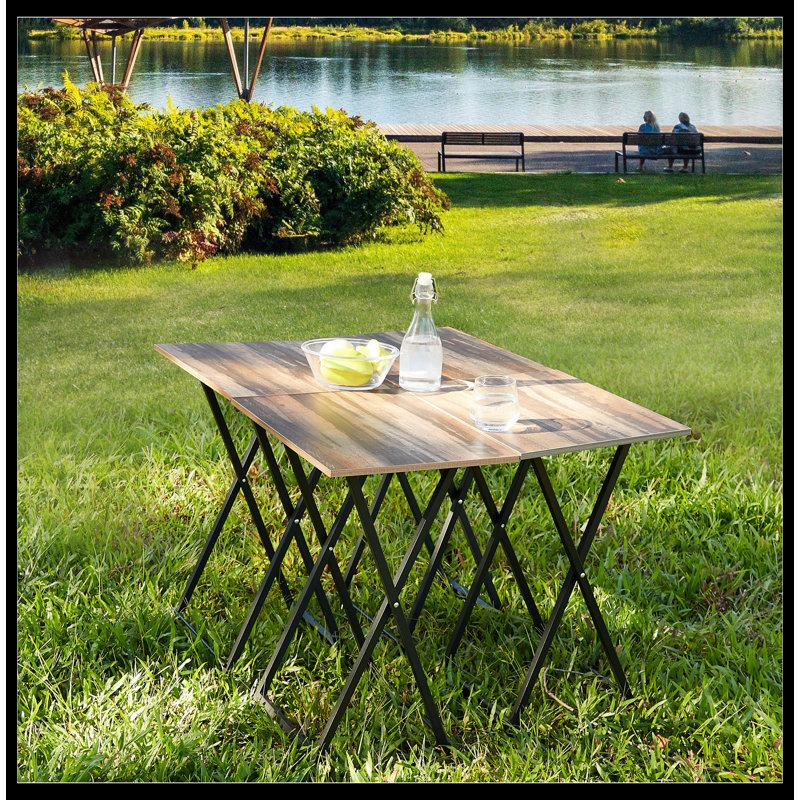 Jaswant 18.9'' Rectangular Folding Table