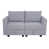 Grey 100% Linen